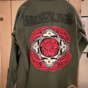 Grateful Dead MadeWorn embroidered jacket